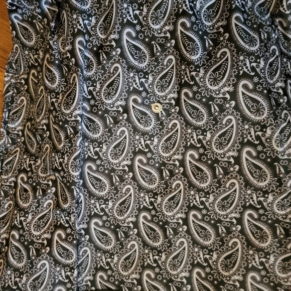 The Pampered Chef Large Tote Foldable Black Pink - Picture 7 of 14